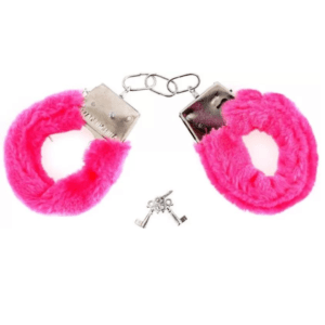 Pink Furry Handcuffs