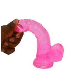 Thick Pink Dildo With good suction cup